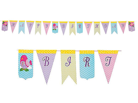 1st Birthday Tweet Bird Pennant Banner