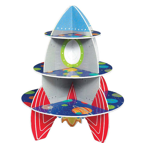 Blast Off Cupcake Stand