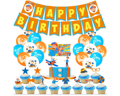 Blippi Birthday Decorating Kit