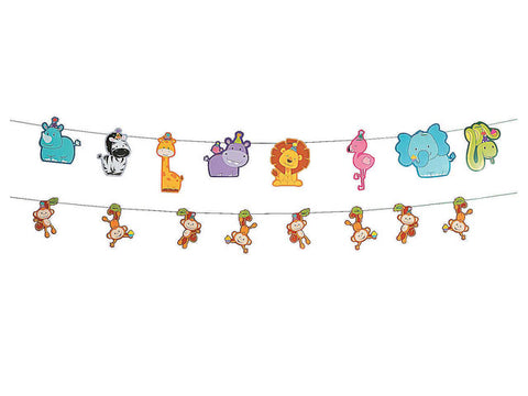 Zoo Birthday Garland