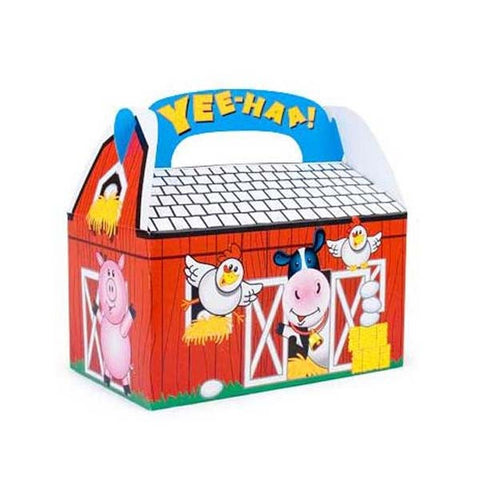 Barnyard Party Favor Box (8 ct)