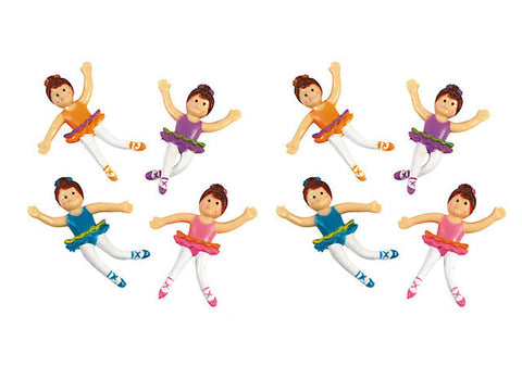 Bendable Ballerina Dolls (8 ct)