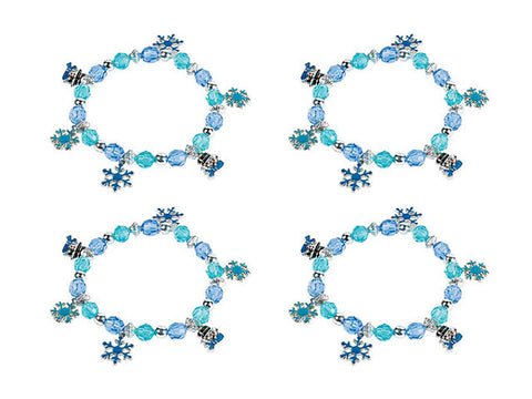 Snowflake Bracelet Craft Kit (4 ct)