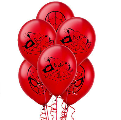 Spiderman Latex Balloons