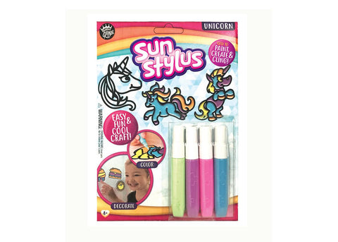 Sun Stylus Window Cling Kit - Unicorn