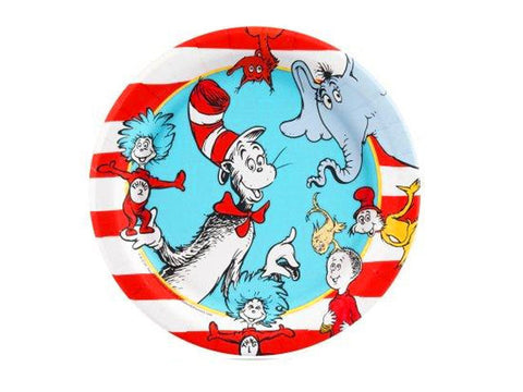 Dr. Seuss 7-inch paper plates (8 ct)