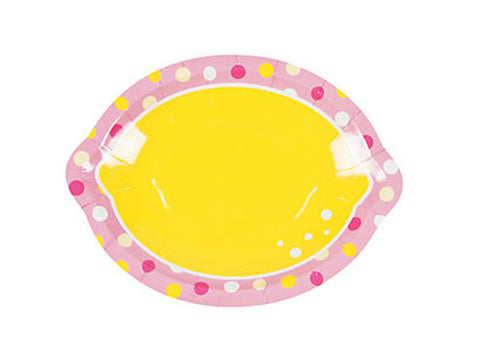 Lemonade Party 7-inch paper plates (8 ct)