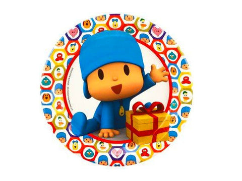 Pocoyo 7-inch paper plates (8 ct)