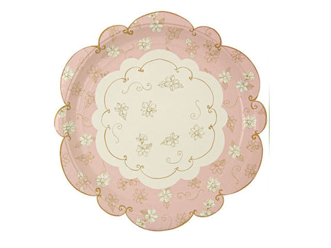 Love in the Afternoon 9-inch paper plates (12 ct)