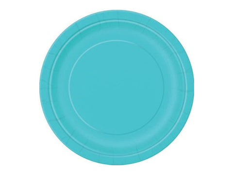 Solid Round 9-inch paper plates - 8 ct - (click for more colors)