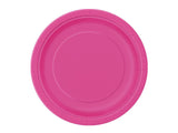 Solid Round 9-inch paper plates - 8 ct - (click for more colors)