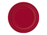 Solid Round 9-inch paper plates - 8 ct - (click for more colors)