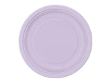 Solid Round 9-inch paper plates - 8 ct - (click for more colors)