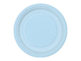 Solid Round 9-inch paper plates - 8 ct - (click for more colors)