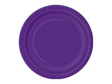 Solid Round 9-inch paper plates - 8 ct - (click for more colors)