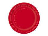 Solid Round 9-inch paper plates - 8 ct - (click for more colors)