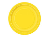 Solid Round 9-inch paper plates - 8 ct - (click for more colors)