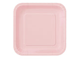 Solid Square 9-inch paper plates - 8 ct - (click for more colors)