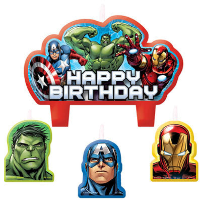Avengers Birthday Candle