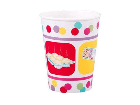 Bake Bash Paper Cups (8 ct)