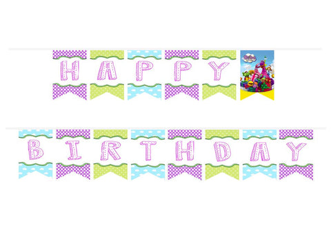 Dibo the Gift Dragon Birthday ribbon banner