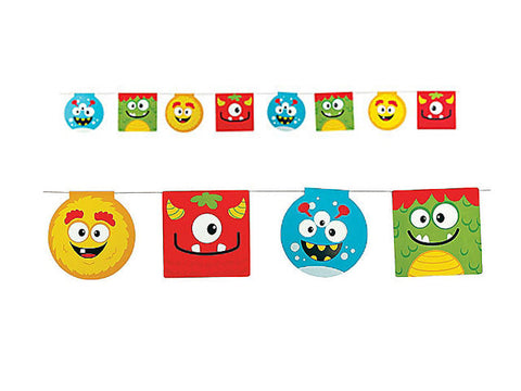 Mini Monsters Pennant Banner