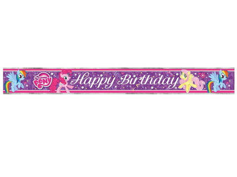 My Little Pony Birthday Party Foil Banner