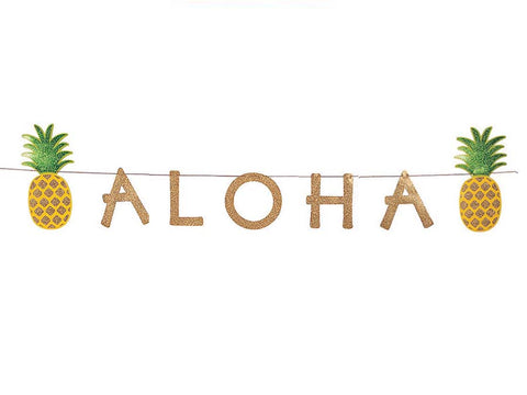 Pineapple Aloha Banner
