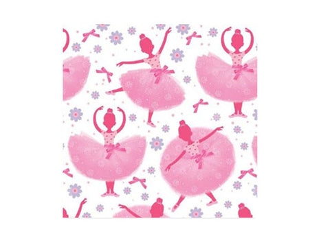 Tutu Much Fun Ballerina Beverage Napkins