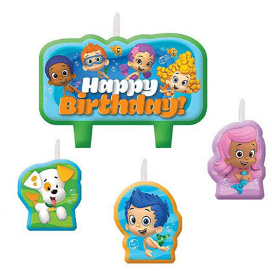 Bubble Guppies Birthday Candle