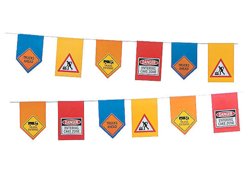 Construction Birthday Garland