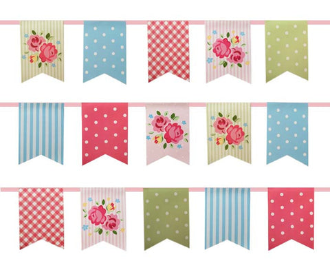 Garden Picnic Bunting