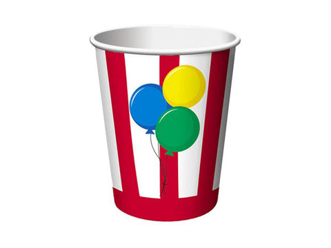 Circus Fun Paper Cups (8 ct)