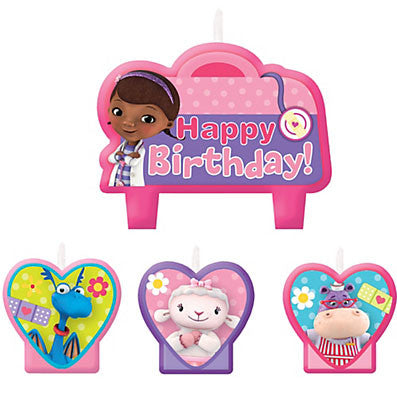 Doc Mcstuffins Birthday Candle