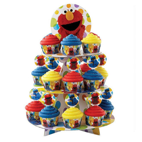Sesame Street Elmo Cupcake Stand