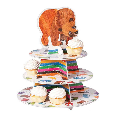 Eric Carle's Brown Bear... Cupcake Stand