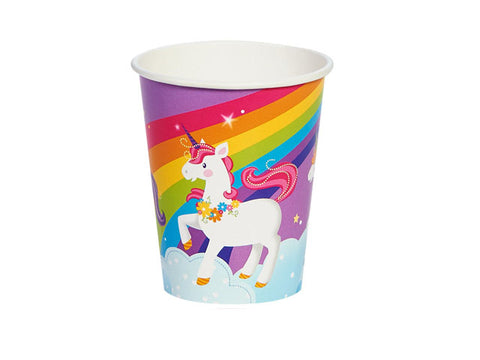 Fairytale Unicorn Paper Cups (8 ct)
