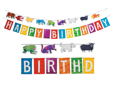 Eric Carle's Brown Bear... Birthday Garland