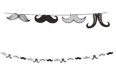 Mustache Garland