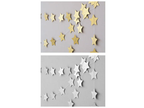 Shiny Stars Garland (click for more colors)