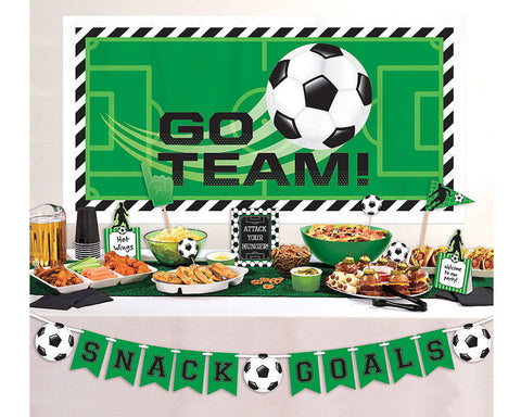 Goal Getter Soccer Table Buffet Decorating Kit