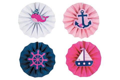 Nautical Girl Hanging Fans