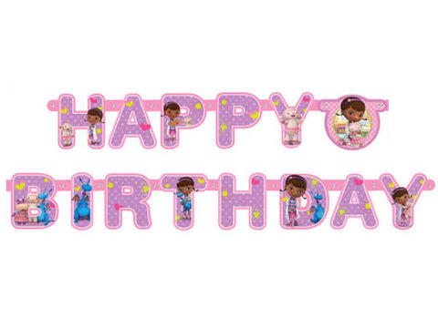 Doc Mcstuffins Birthday Banner