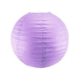 Solid Round Paper Lantern - 12 inches (click for more colors)