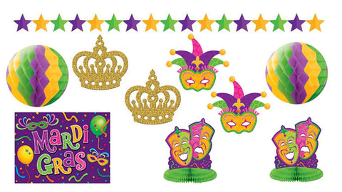 Mardi Gras Decorating Kit