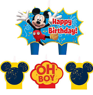 Mickey Mouse Birthday Candle