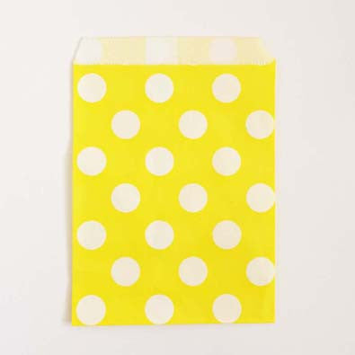 Polka Dots Paper Treat Bags - 12 ct - (click for more colors)