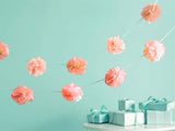 Tissue Pom Garland (click for more colors)