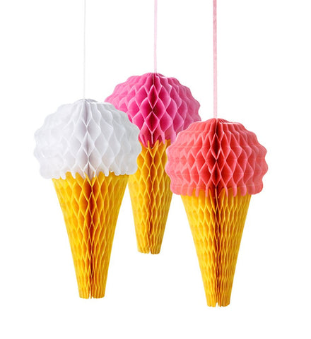 Ice Cream Cone Lanterns