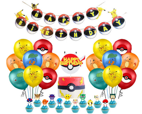Pokemon Birthday Decorating Kit